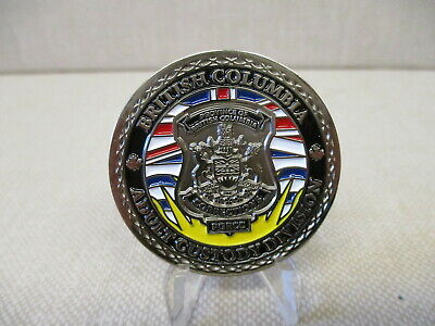 BRITISH COLUMBIA, CANADA CORRECTIONS CHALLENGE COIN, ADULT CUSTODY DIVISION
