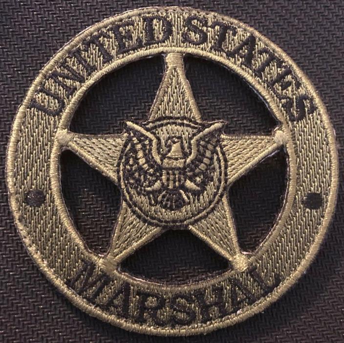 US Marshals Service - Special Edition +hook OD patch-Very Rare