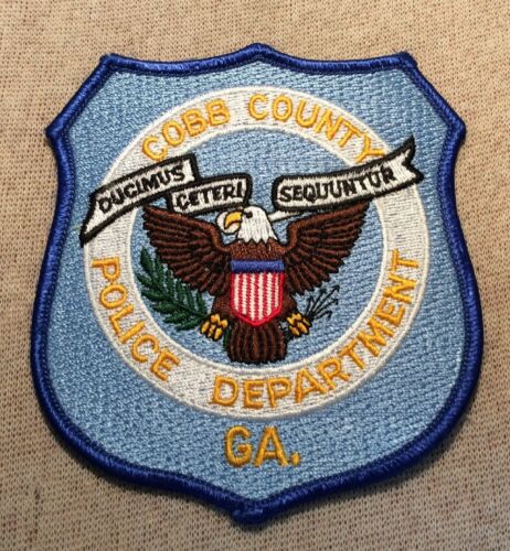 GA Cobb County Georgia Police Patch