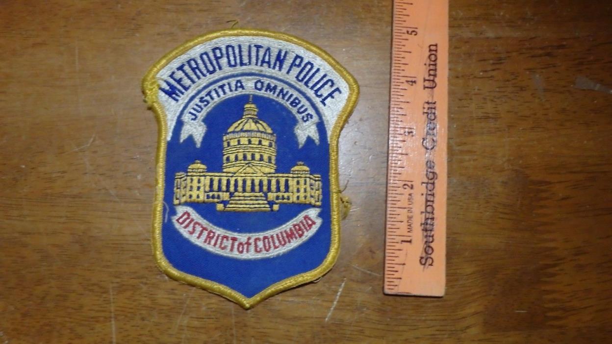 METROPOLITAN POLICE DISTRICT OF COLUMBIA   PATCH BX 10#37