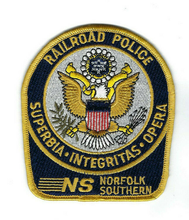Norfolk Southern VA Virginia Railroad Police patch - NEW!
