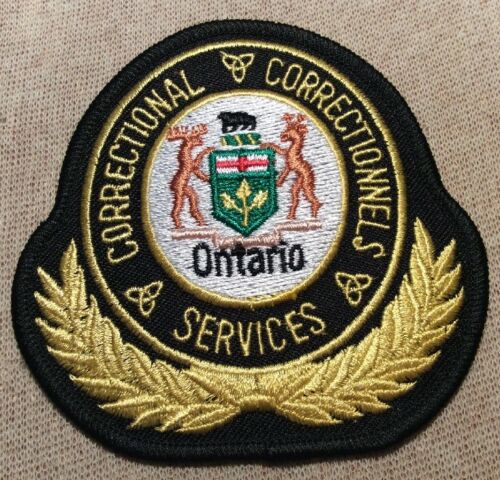 Ca Ontario Canada Correctional Services Patch
