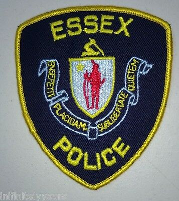 ESSEX POLICE Souvenir Law Enforcement Patch ~ Massachusetts