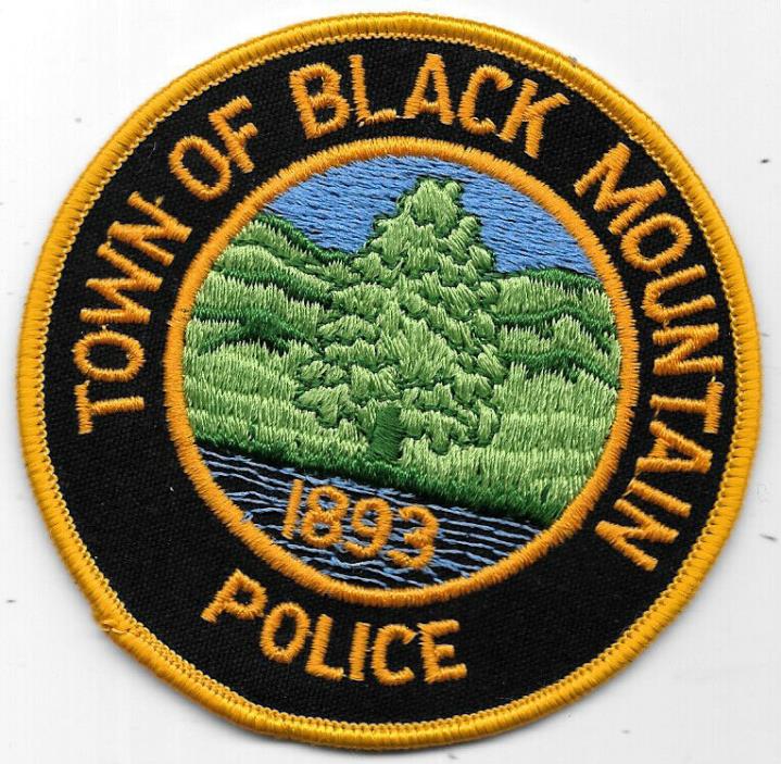 LAW ENFORCEMENT PATCH: TOWN OF BLACK MOUNTAIN NORTH CAROLINA POLICE - 3 1/2