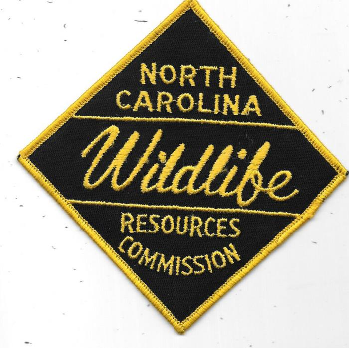 LAW ENFORCEMENT PATCH: NORTH CAROLINA WILDLIFE RESOURCES COMMISSION - 5