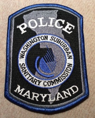 MD Washington Suburban Sanitary Commission Maryland Police Patch