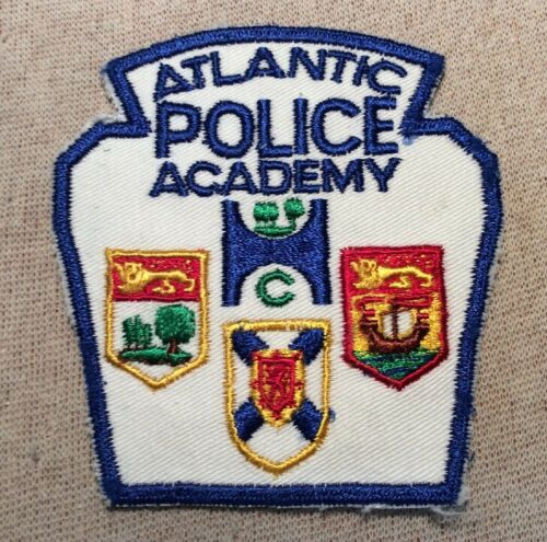 Ca Atlantic Police Academy PE Canada Patch