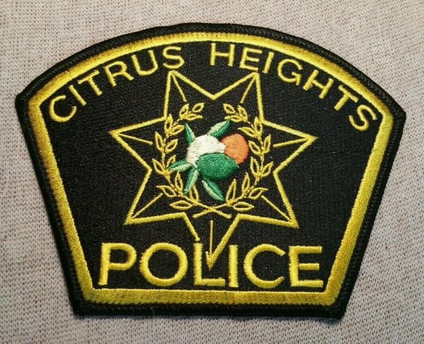 CA Citrus Heights California Police Patch