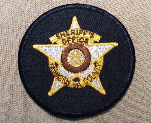 GA Washington County Georgia Sheriff Patch (2.75In)