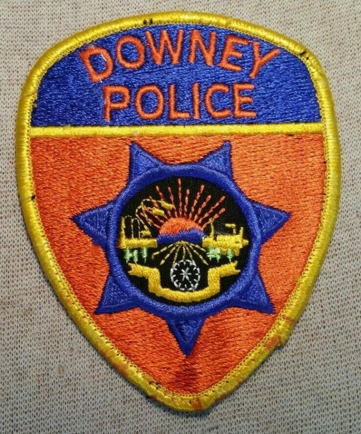 CA Downey California Police Patch