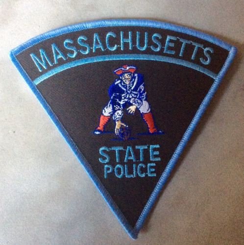 MASSACHUSETTS STATE POLICE “PAT THE PATRIOT” NEW ENGLAND PATRIOTS PATCH MA MASS