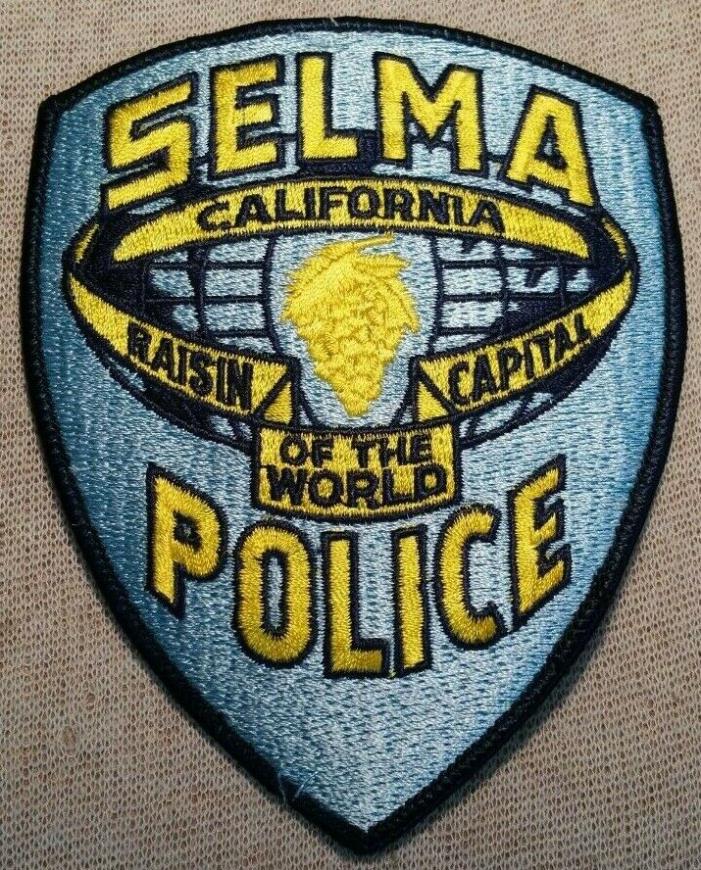 CA Selma California Police Patch
