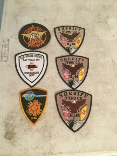 Lot Of 6 Law Enforment Patches