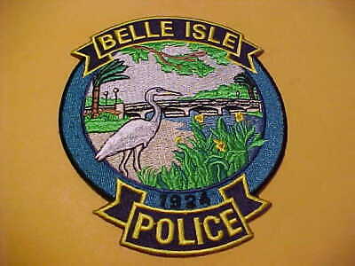 BELLE ISLE FLORIDA POLICE  PATCH SHOULDER SIZE UNUSED