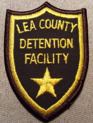 NM Lea County New Mexico Detention Facility Patch