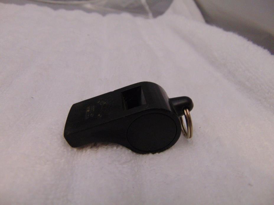 vintage The ACME thunder Black Whistle plastic made in England 2