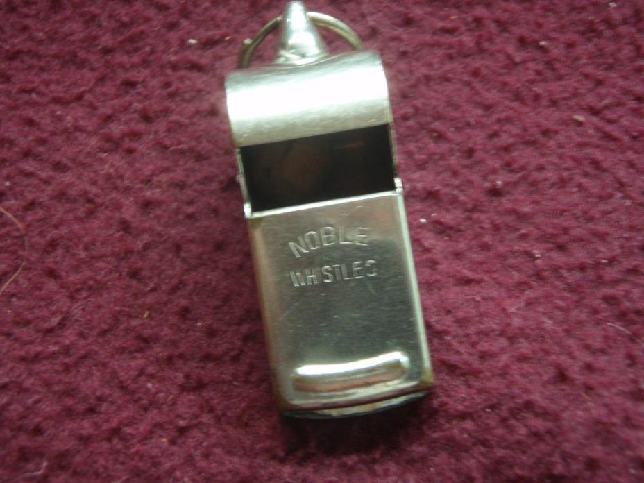 Vintage Noble Whistle with Cork Ball Made in Japan