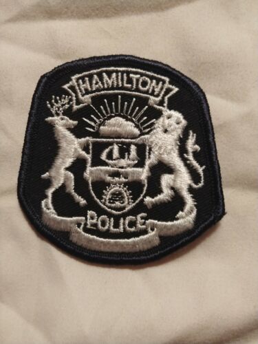 obsolete HAMILTON, CANADA POLICE (SMALL) PATCH