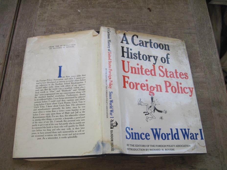 A Cartoon History of United States Foreign Policy since World War I (1967, Hardb