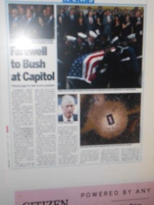 Farewell to George H.W. Bush at Capitol Rotunda, Tributes Begin DEC 2018