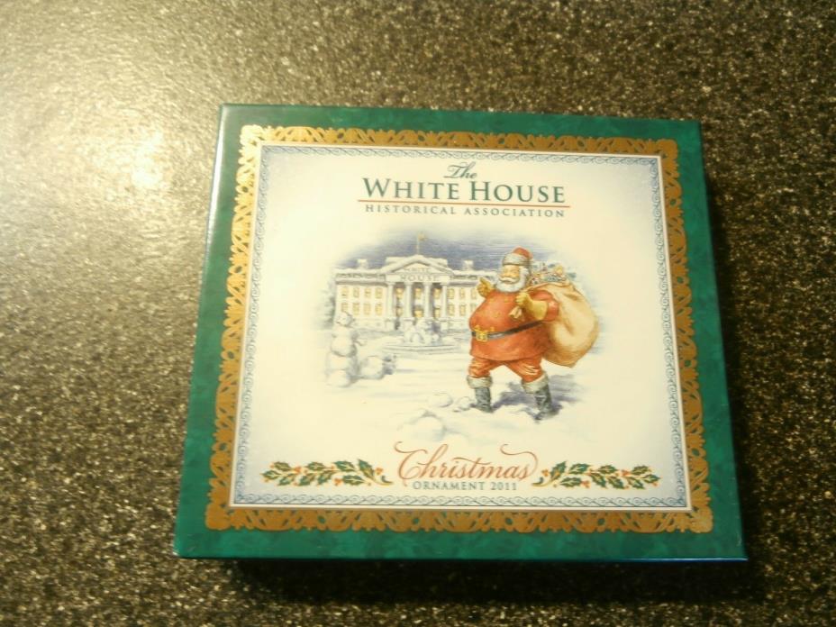the white house historical association christmas ornament 2011