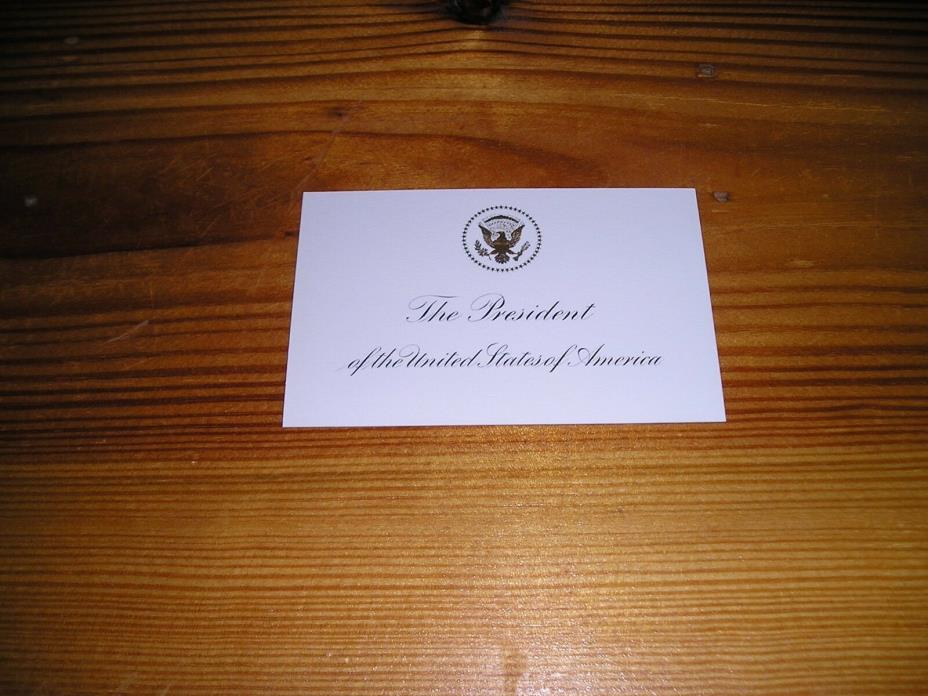 White House  President Richard Nixon Gift Insert Card with envelope*