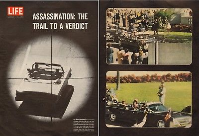 1964 vintage article JFK Assasination Trail to a Verdict , Zapruder Film 063018