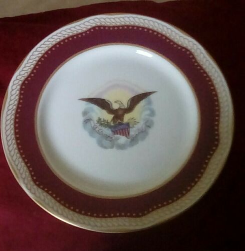 White House Dessert Collection Plate Limited Edition, Numbered.  Abraham Lincoln