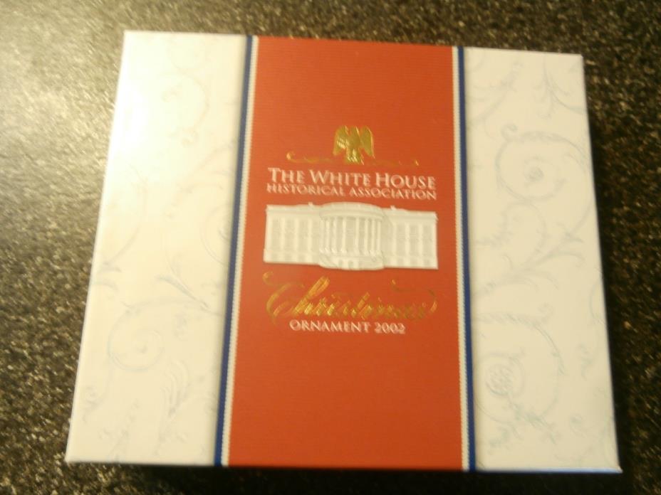 the white house historical association christmas ornament 2002