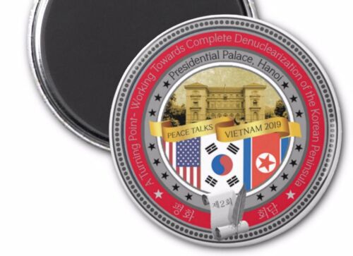 President Donald Trump, Kim Jong Un 2 Peace Summit Magnet!