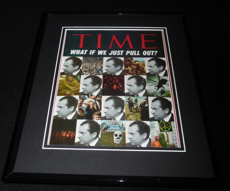 Time Magazine October 24 1969 Framed 11x14 Repro Cover Display Richard Nixon