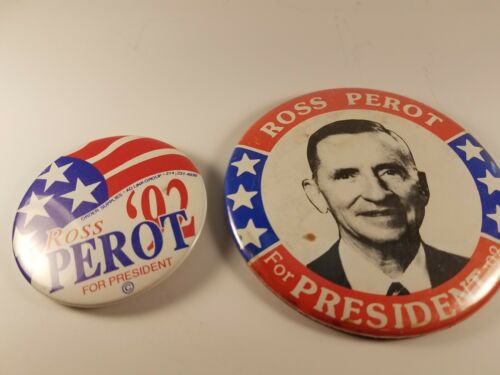 Ross Perot Campaign Buttons