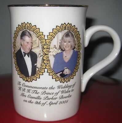 Prince Charles & Camilla Wedding Mug -