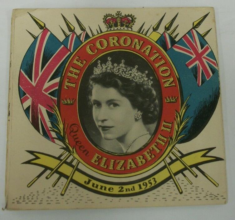 Coronation of Queen Elizabeth II 1953 Souvenir Booklet Program
