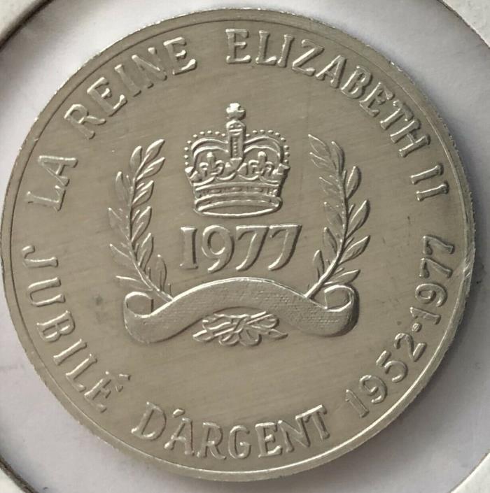 1977 ~ ONTARIO ~ ELIZABETH II ~ JUBILÉ D'ARGENT-SILVER JUBILEE ~ 2 TOKENS