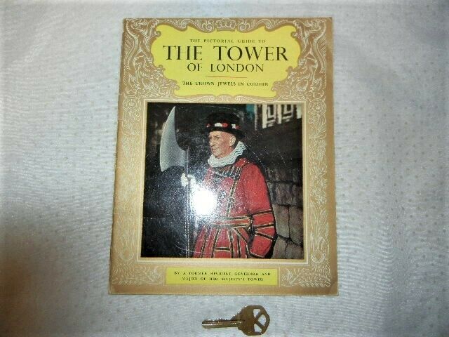 THE TOWER of LONDON THE CROWN JEWELS BRITISH MONARCHY ROYALTY VINTAGE