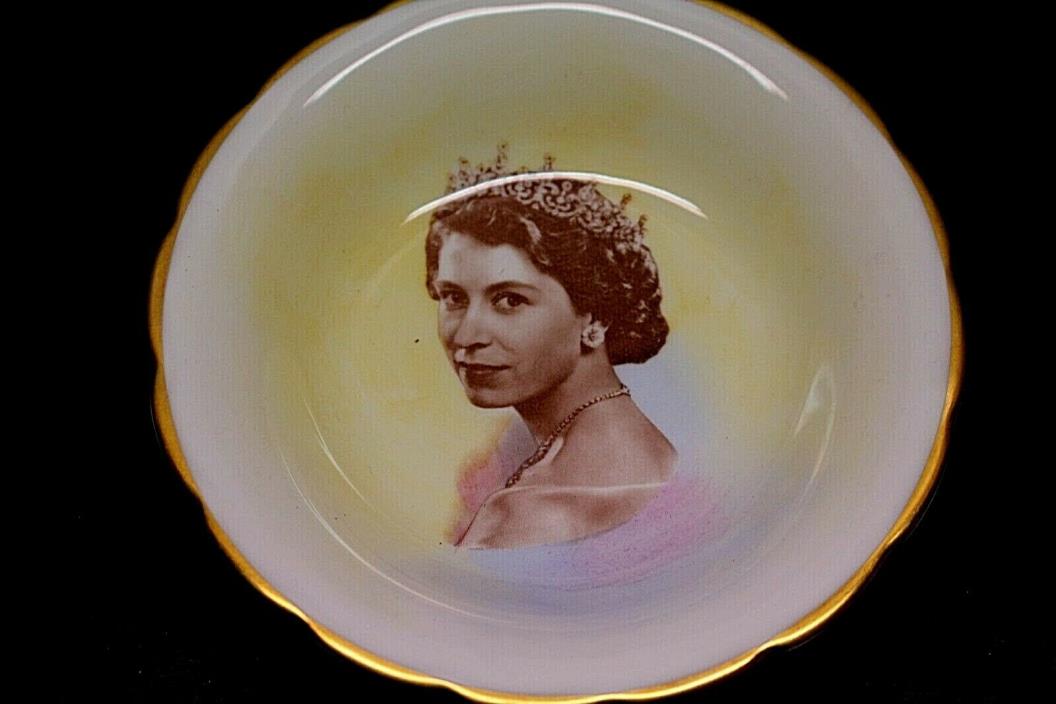 Queen Elizabeth of England Bowl, New Chelsea Souvenir Dish, Fine bone China 5
