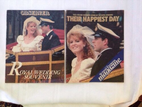 Sunday Express Their Happiest Day  Observer Royal Wedding Souvenir Andrew Sarah