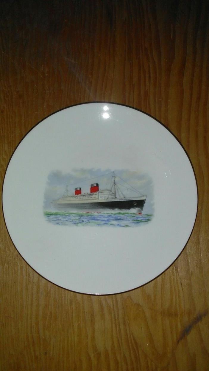 Vintage H.M.S. Queen Elizabeth Galley Saucer $9.99 SEE OUR E BAY STORE
