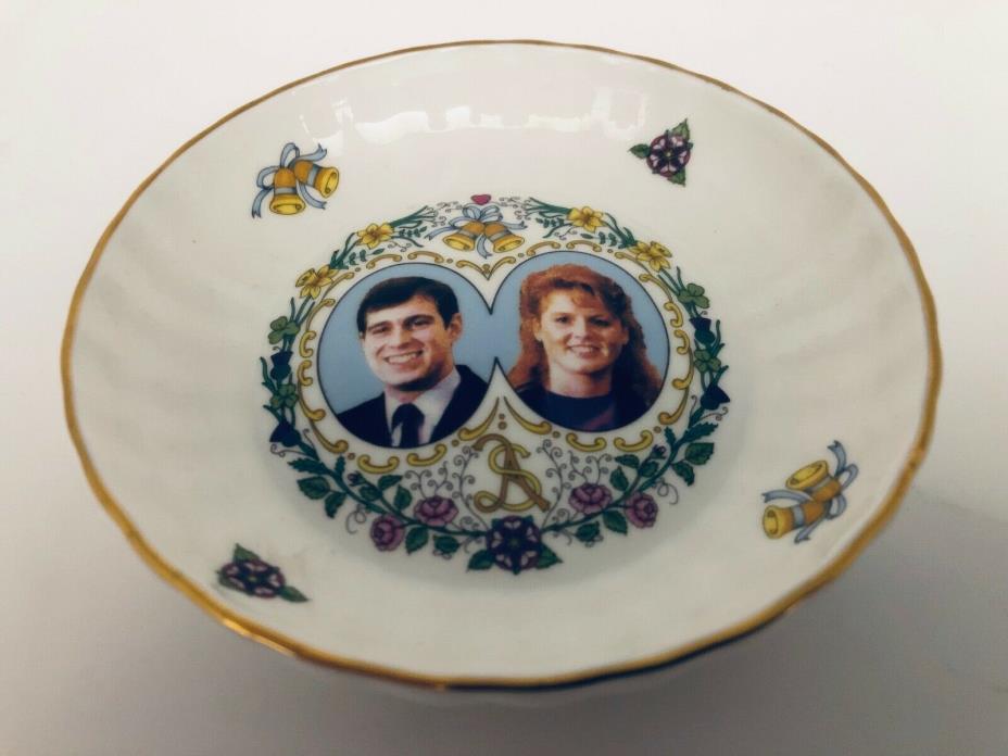 Prince Andrew and Sarah Ferguson Commemorative Royal Wedding Dish