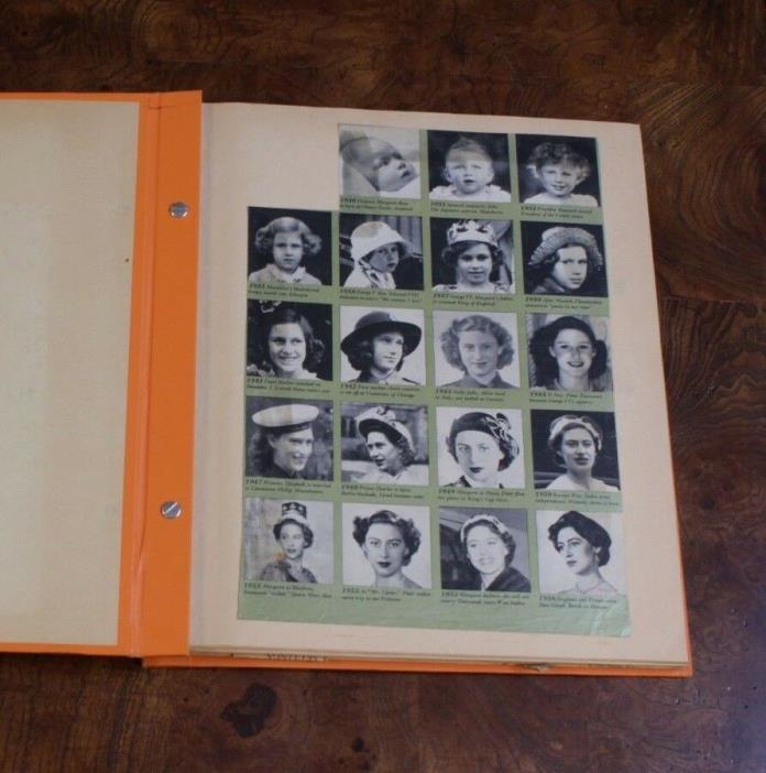 Royal Family Scrap Book Scrapbook Princess Margaret Clips  #33
