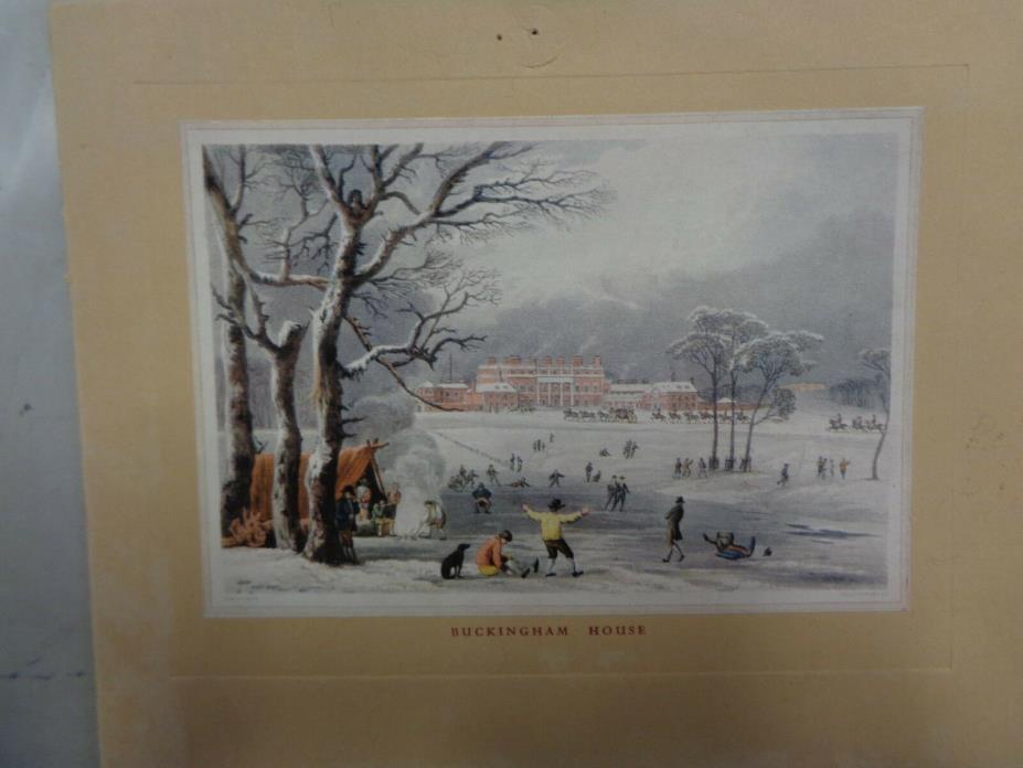 1957 Official Christmas Card from Buckingham House with Photo of the Queen