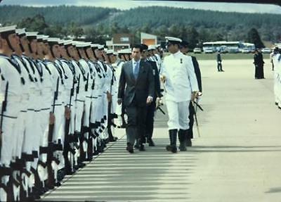 Prince Charles in Australia - colored slide