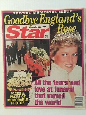 Star Magazine September 23,1977 Special Princes Diana Special Memorial  Issue
