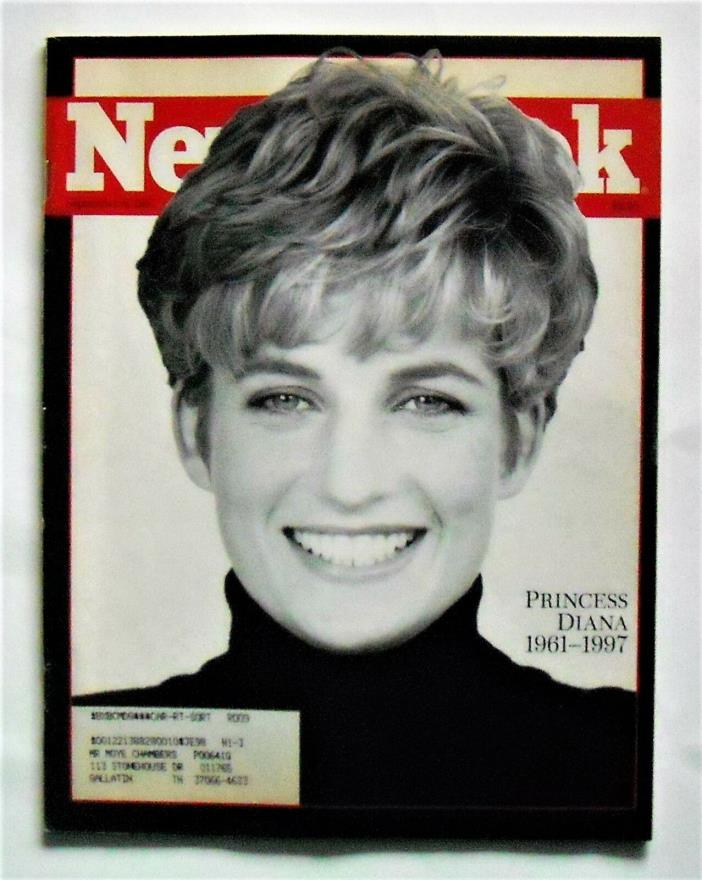 NEWSWEEK PRINCESS DIANA 1961-1997