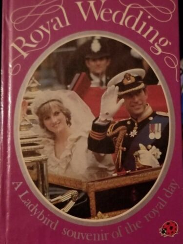 Royal Wedding Ladybird Souvenir Royal Day 1981 Prince Charles Lady Diana Spencer