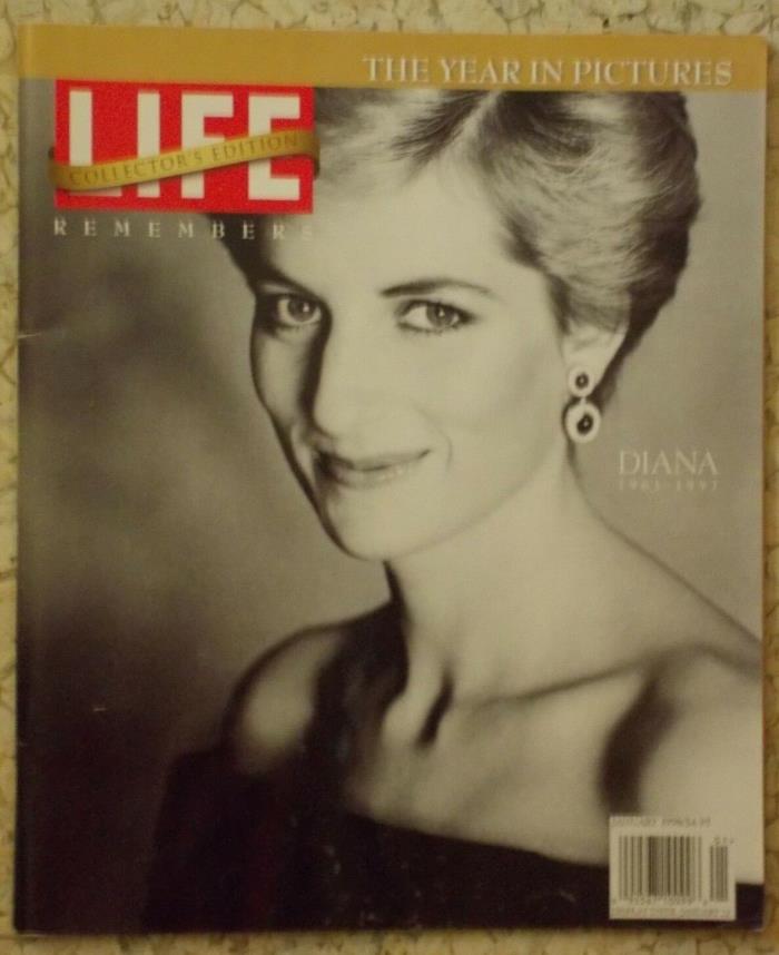 Princess Dianna Life magazine Remembers Special the year in pictures, 1998