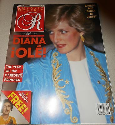 Princess Diana Royalty Monthly Magazine Featuring Vol. VI, No 9 June 1987