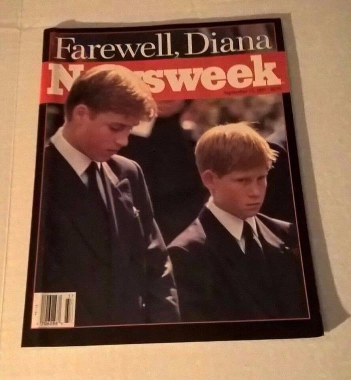 Princess Diana Farewell Diana Newsweek. Sept 15, 1997.