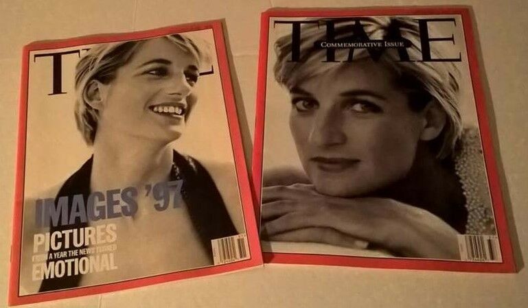 Princess Diana Time commemorative magazine's. Sept 15,1997 and Dec 22 1997.